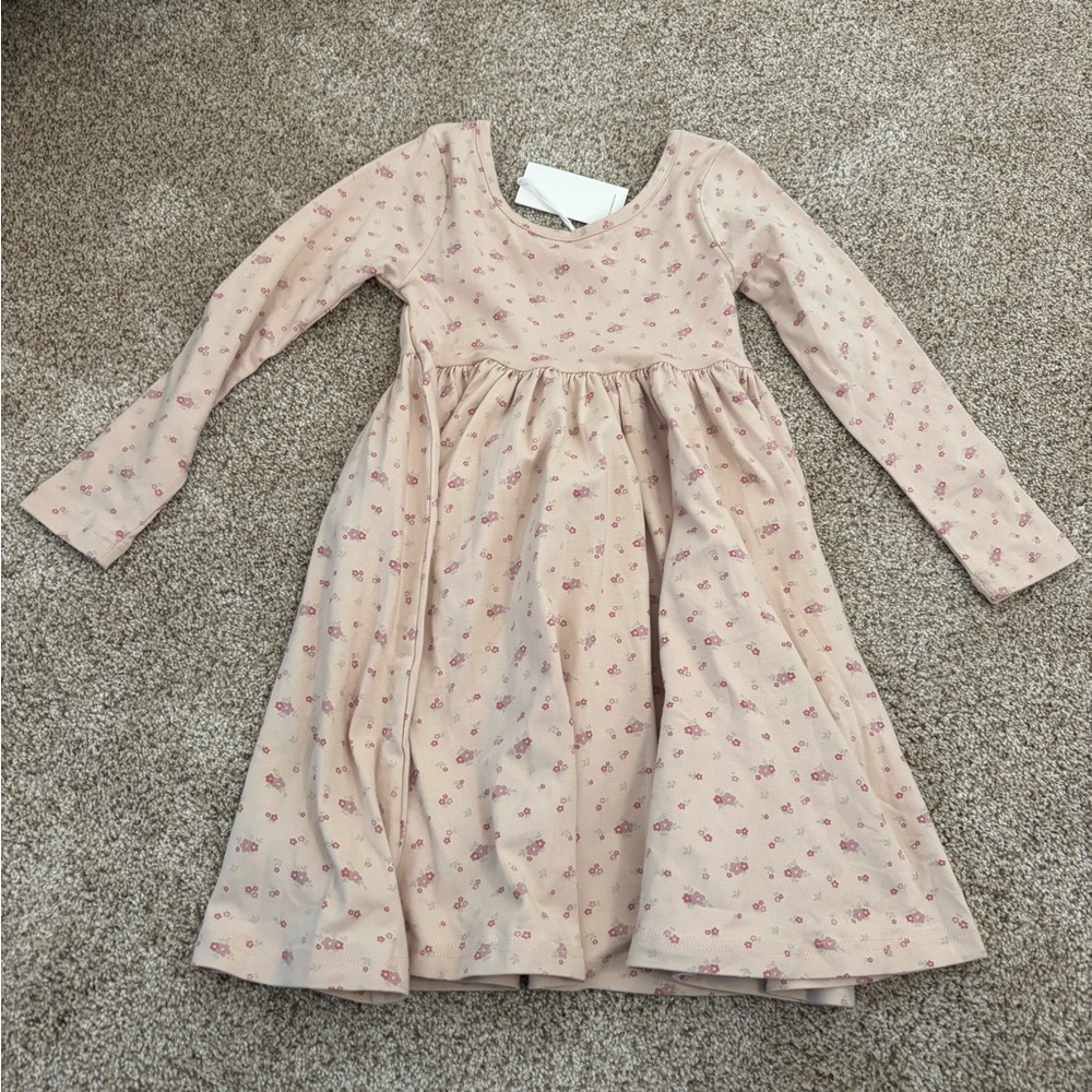 Jamie Kay Blush Floral Kids Dress